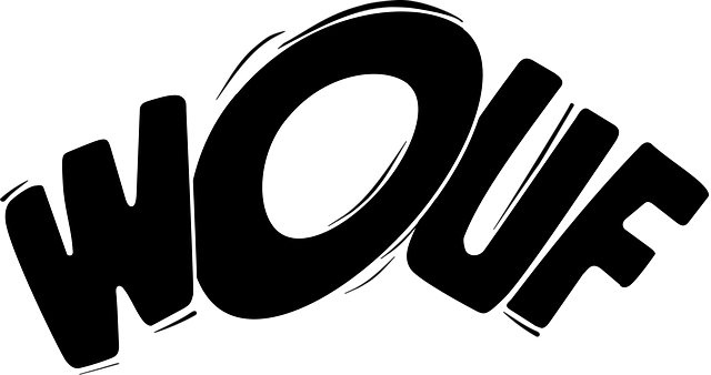 Wouf, Komisk, Bråk, Onomatopoeia, Lyd