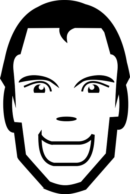 Free man adult boy illustration