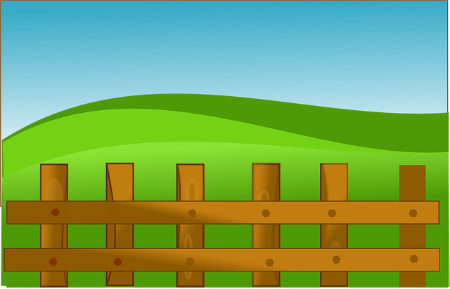 Agricultura, Granja, Valla, Golf, Hierba