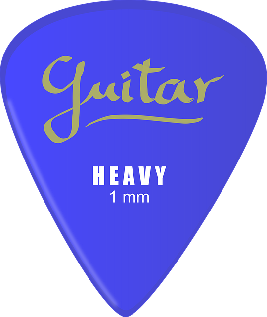 Free plectrum guitar instrument vector