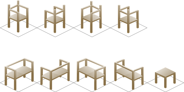 Free bench chair furniture vector