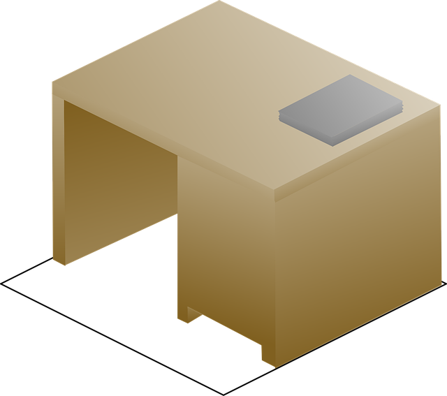 Free desk drawers furniture illustration