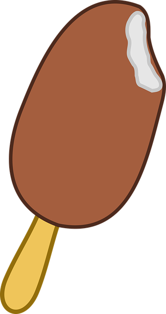 Free lollipop chocolate popsicle vector