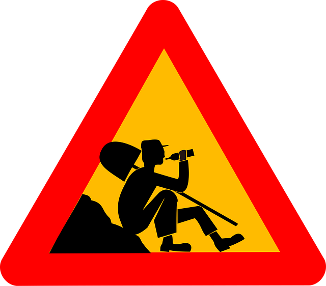 Männer Bei Der Arbeit, Brechen, Trinken