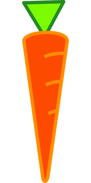 Free carrot root healthy vector