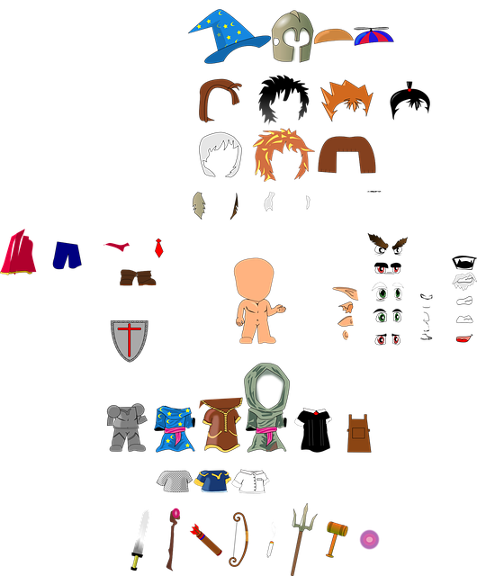 Dukke, Middelalder, Rpg, Sett, Komisk