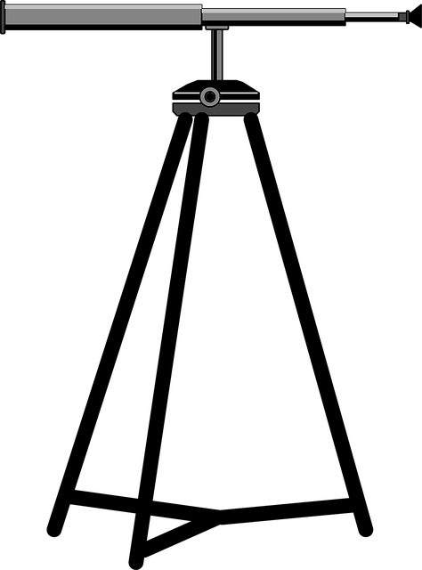 Free spyglass optics telescope illustration