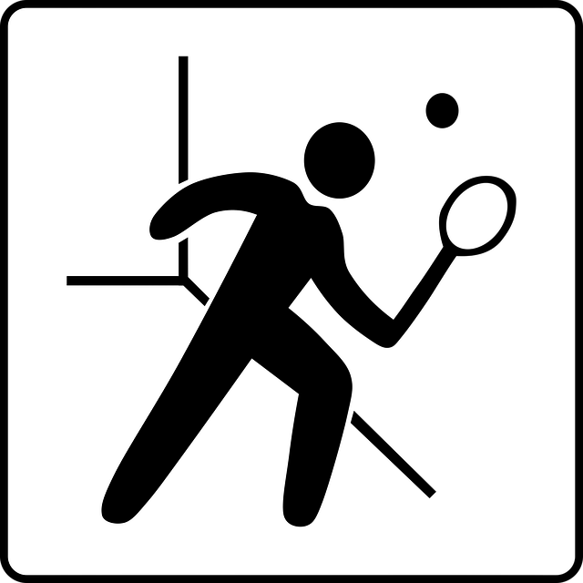 Free tennis sports squash illustration