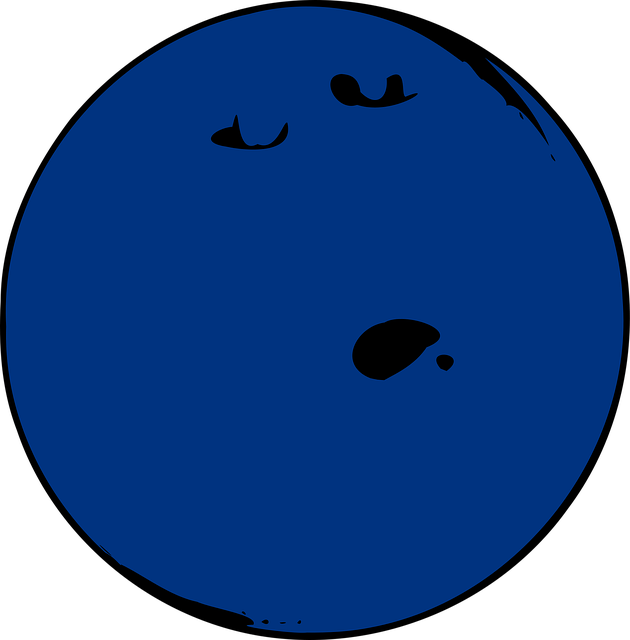 Free bowling ball sports vector