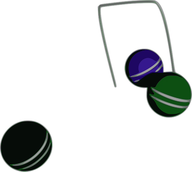 Free croquet hoops wickets vector