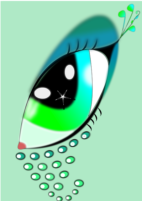 Ojo, Tapas Del Ojo, Verde, Fantasía