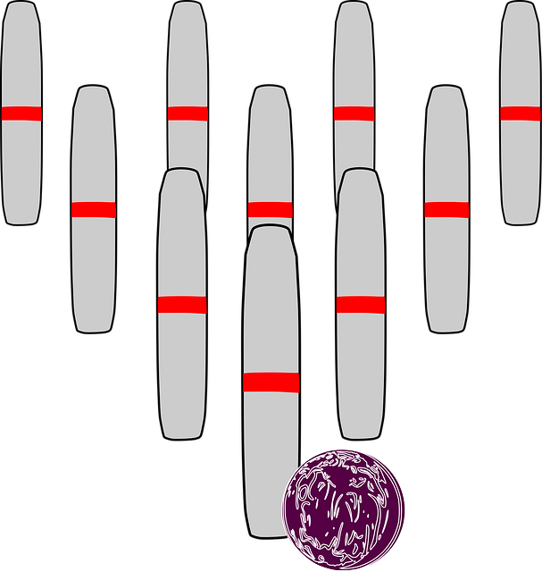 Free bowling tenpin sports vector