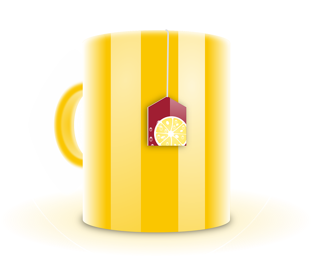 Free teabag tea pot mug illustration
