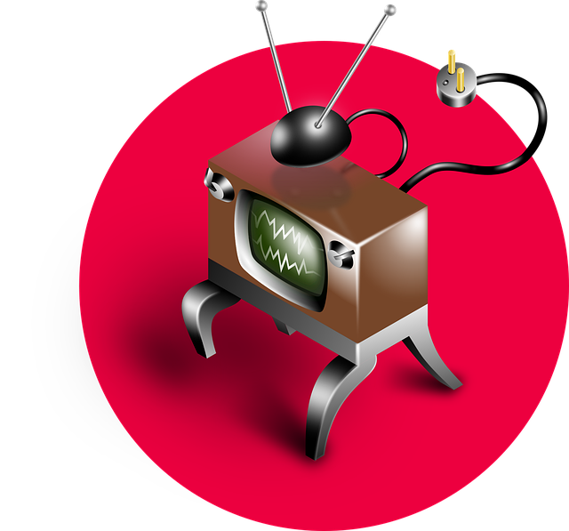 Free television tv tube tv illustration
