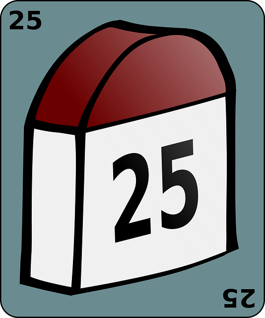 Download Landmark, Milestone, 25. RoyaltyFree Vector Graphic Pixabay