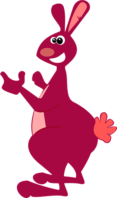 Free kangaroo mammal animal vector