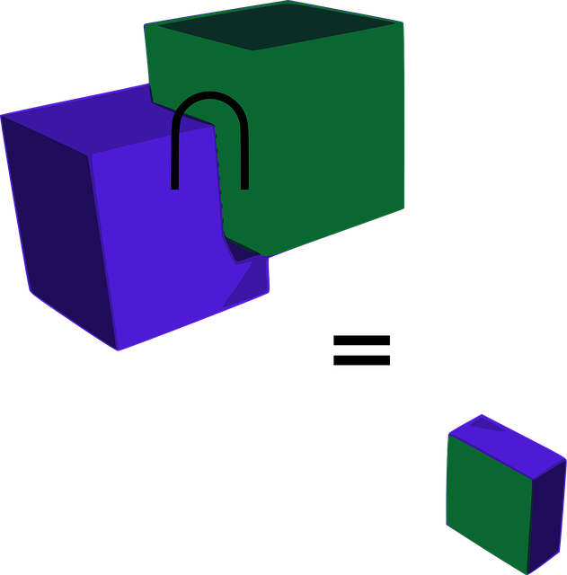 Download free HD stock image of Intersection Cubes Free intersection cubes geometry vector