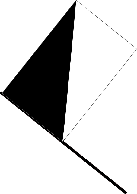 Free automotive car flag illustration