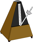 metronome, rhythm, tempo
