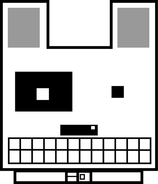 Free dog animal pixelated illustration