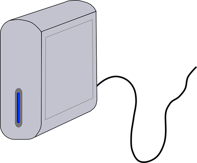 Free components hard drive hardware vector