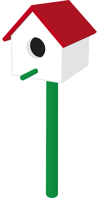 Free birdhouse nature bird vector