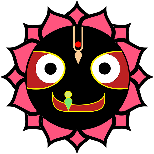 Moloch, Gott, Krishna, Maske, Indisch