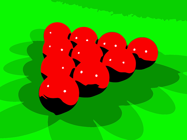 Free snooker billiard balls vector