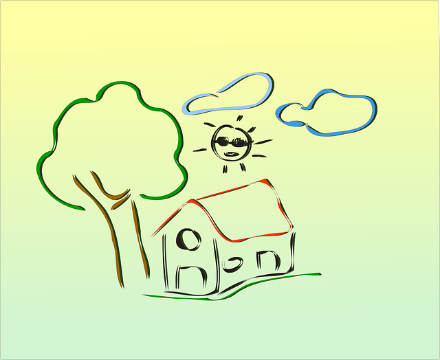 Free homestead house home illustration