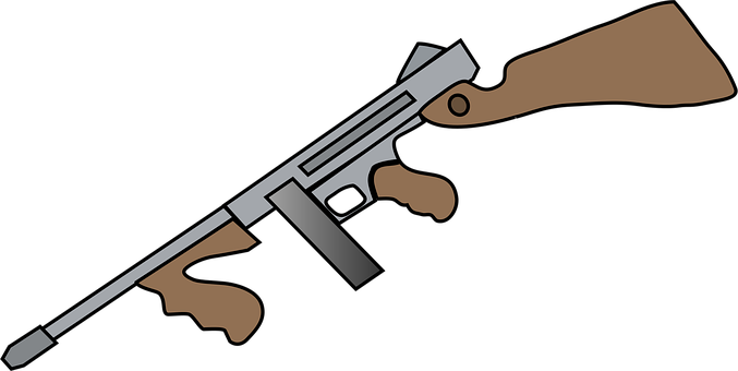 50 多张免费的“Machine Gun”和“枪”矢量图 - Pixabay
