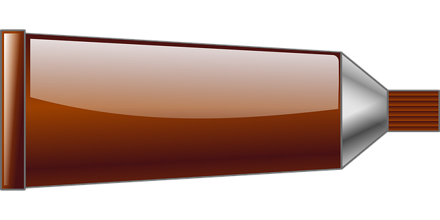 Free tube dye paint illustration