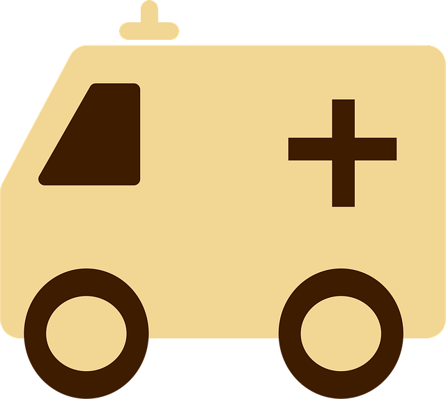 Free ambulance medic first aid vector