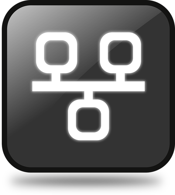 Free network workstations black vector