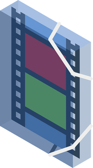 Free portfolio folder movie illustration