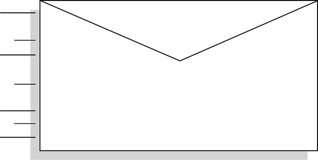 Free envelope email send vector