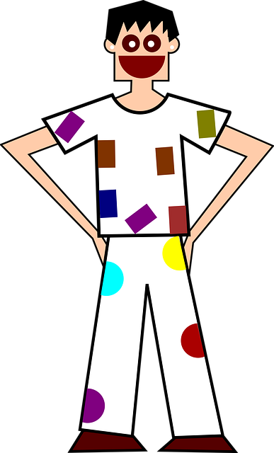 Free clown man funny vector