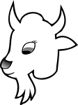 goat, animal, goaty