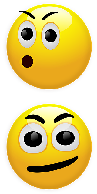 Free smiley whistling smirking vector