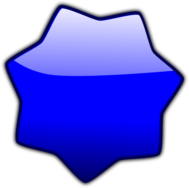 Estrellas, Insignia, Pegatina, Lustroso