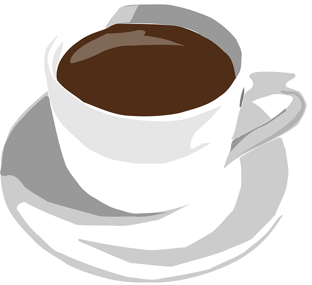 Free beverage coffee tea vector
