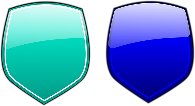 Free shields protection armor vector