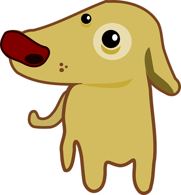 Free dog pet animal vector
