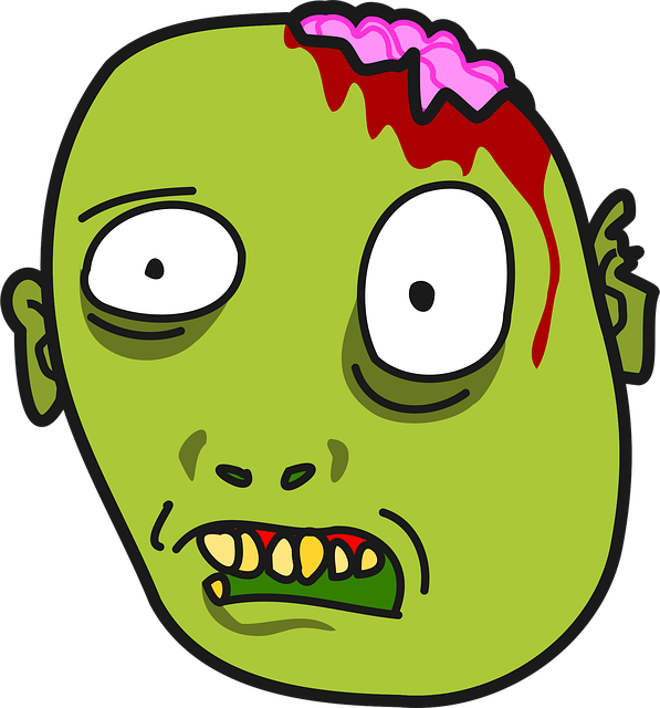 Free zombie undead monster vector