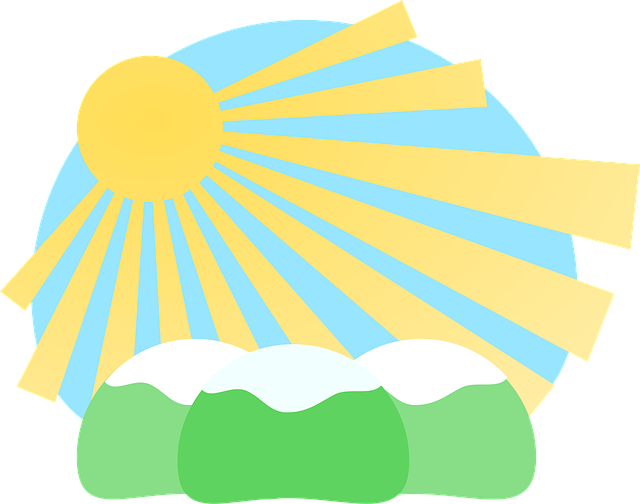 Sonnendurchbruch, Sonnenstrahlen