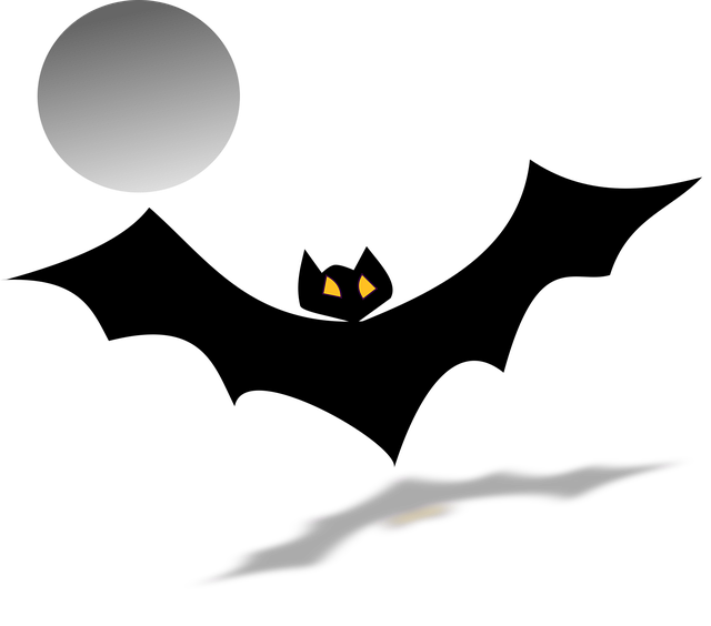 Free bat mammal wings vector