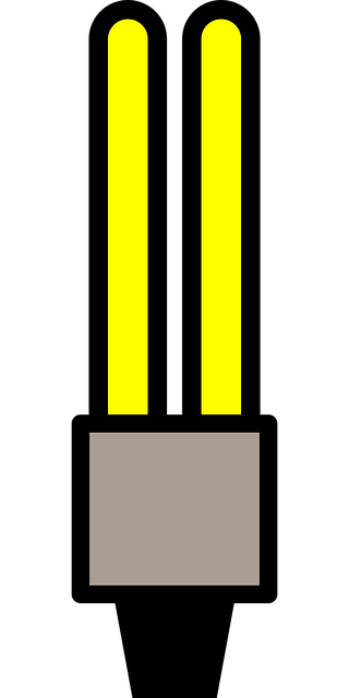 Free energy saving lamp energy-efficient lamp energy-saving lamp illustration