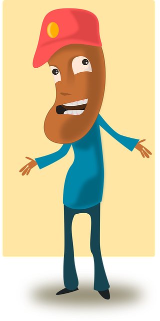 Free potato head dude guy vector