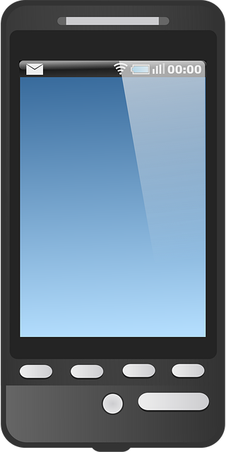 Free smartphone touchscreen android os illustration