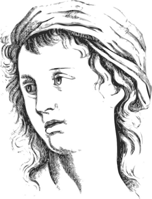 Free face woman expression vector