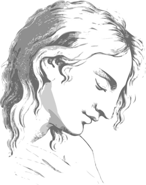 Free face woman expression vector